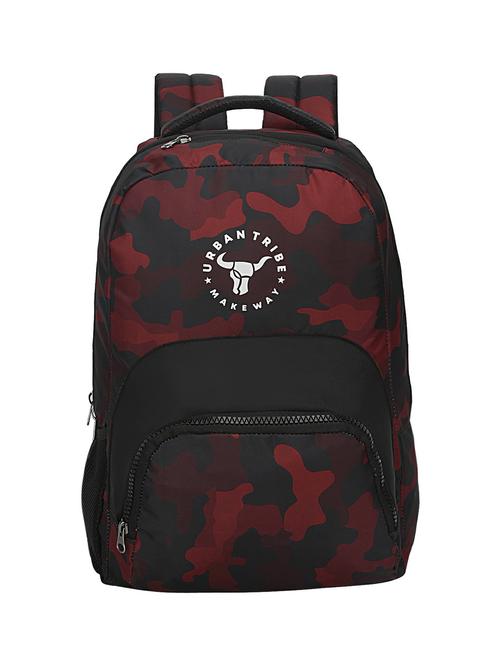 red polyester backpack - 17567138 - Standard Image - 0