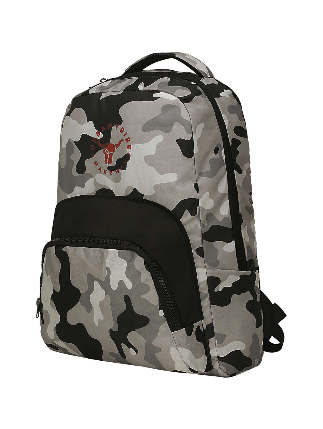 grey polyester backpack - 17567140 - Standard Image - 4