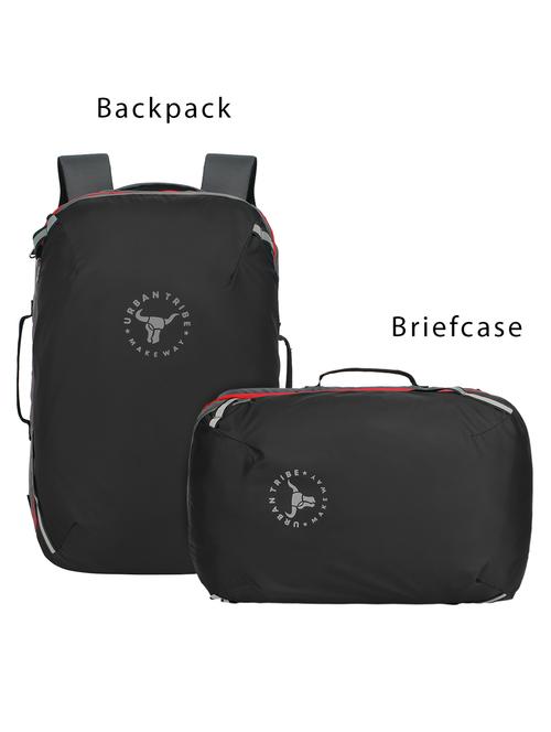 black polyester backpack - 17567144 - Standard Image - 0