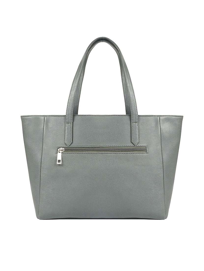 green leatherette (pu) handbag - 17567285 -  Standard Image - 1