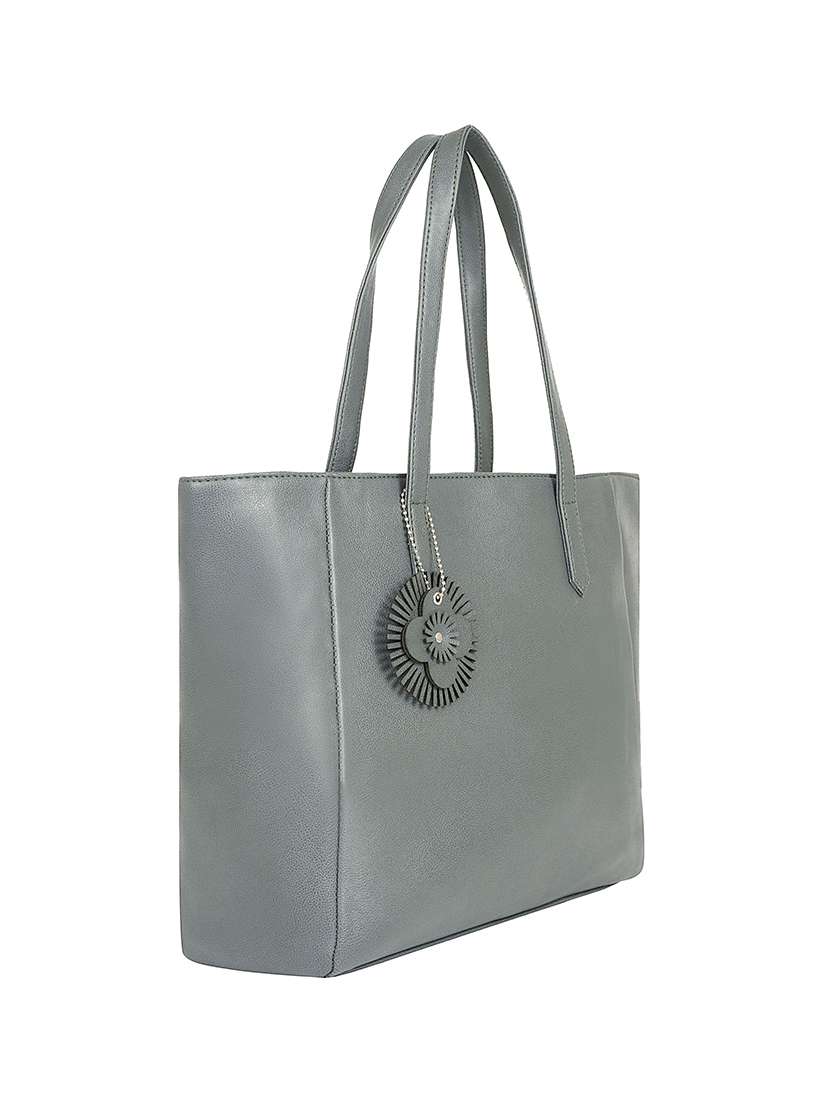 green leatherette (pu) handbag - 17567285 -  Standard Image - 4