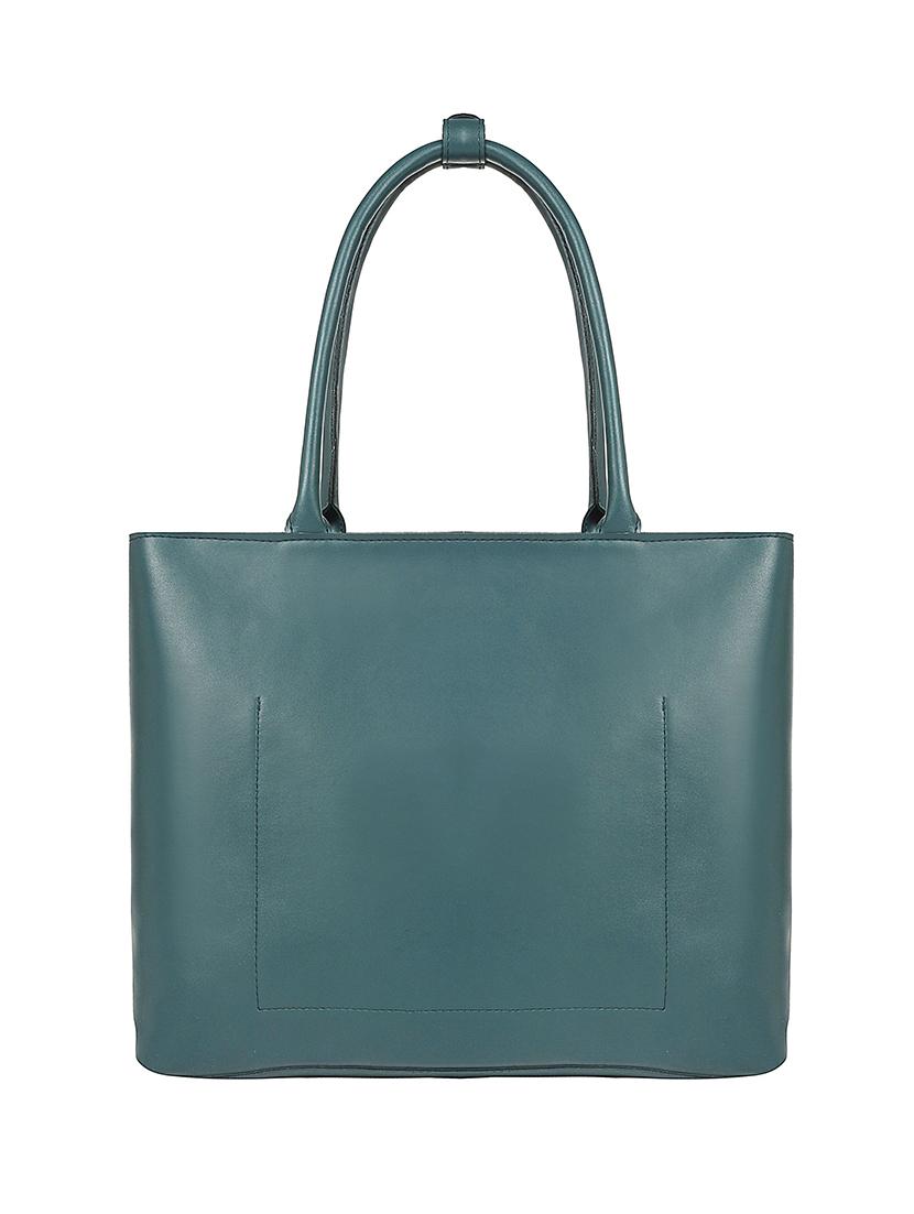 blue leatherette (pu) handbag - 17567294 -  Standard Image - 1