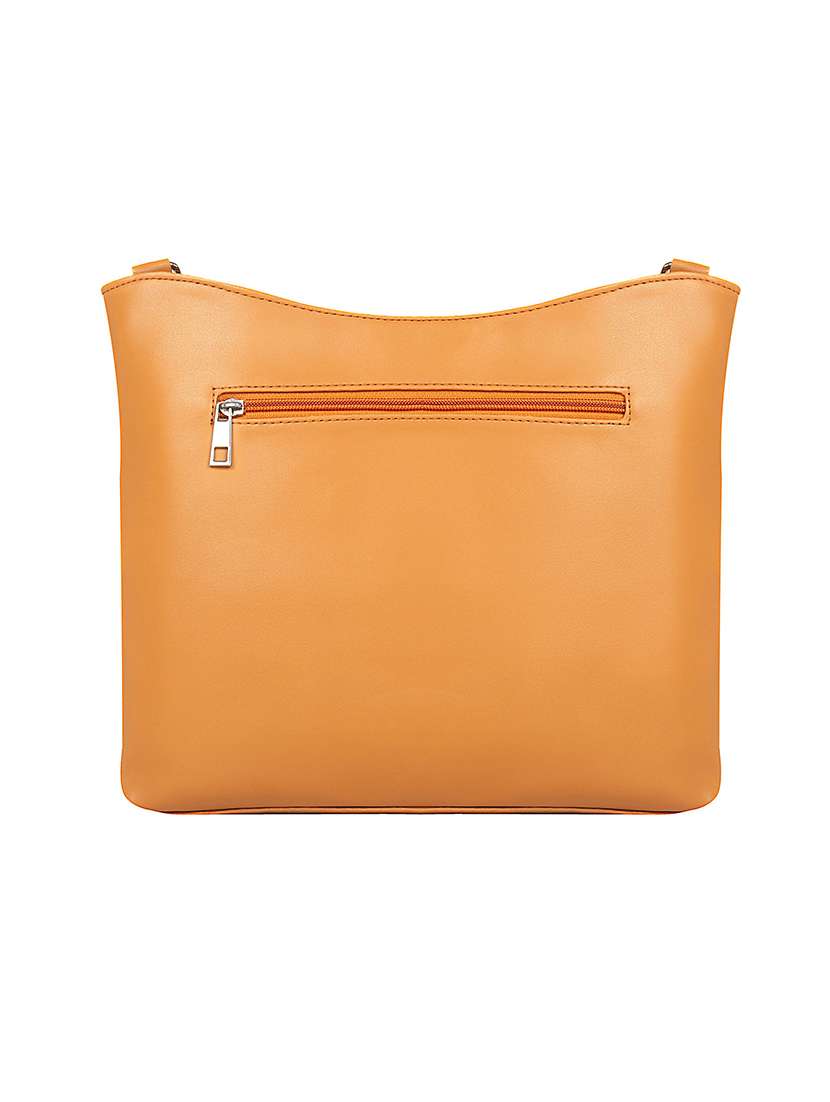 nude leatherette (pu) sling bag - 17567330 -  Standard Image - 1