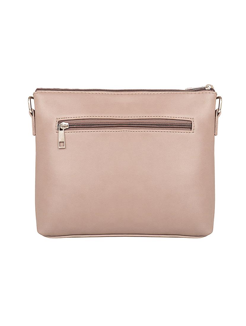 pink leatherette (pu) sling bag - 17567356 -  Standard Image - 1