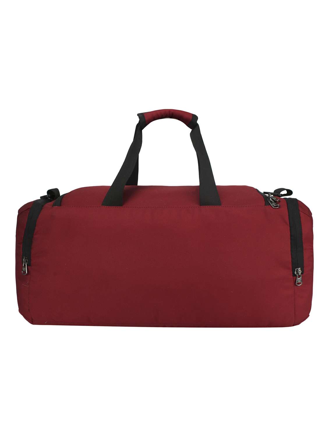 red polyester dufflebag - 17567612 -  Standard Image - 1