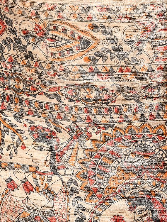 madhubani printed dupatta - 17567860 - Standard Image - 1