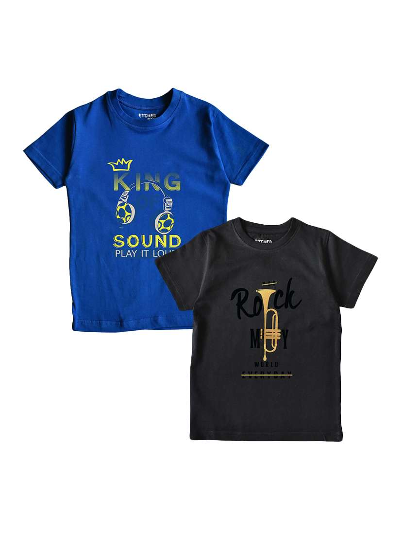 set of 2 graphic t-shirt