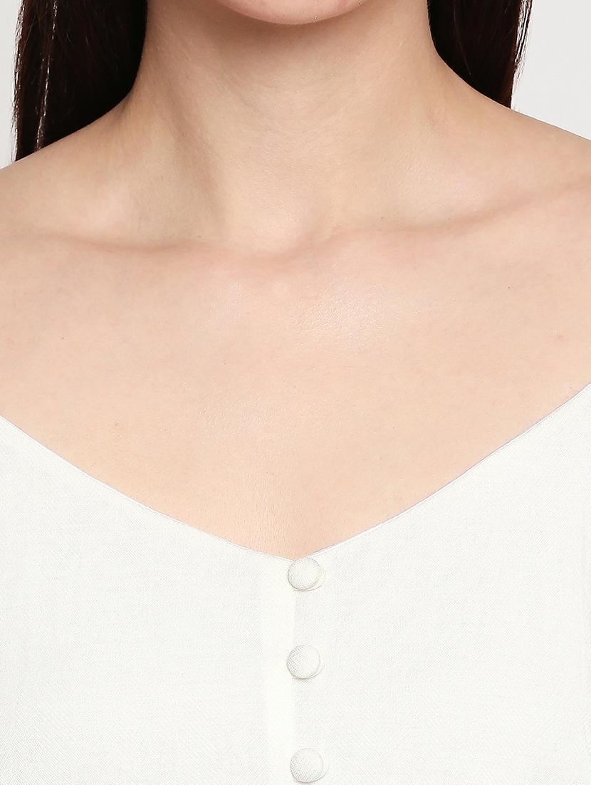 cami neck solid top - 17571090 - Standard Image - 4