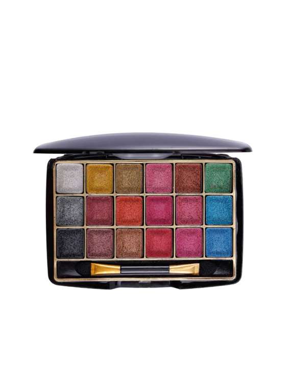 miss rose professional make-up dreamlike bright eye shadow 18 color (7001-402m-01) 11.5g