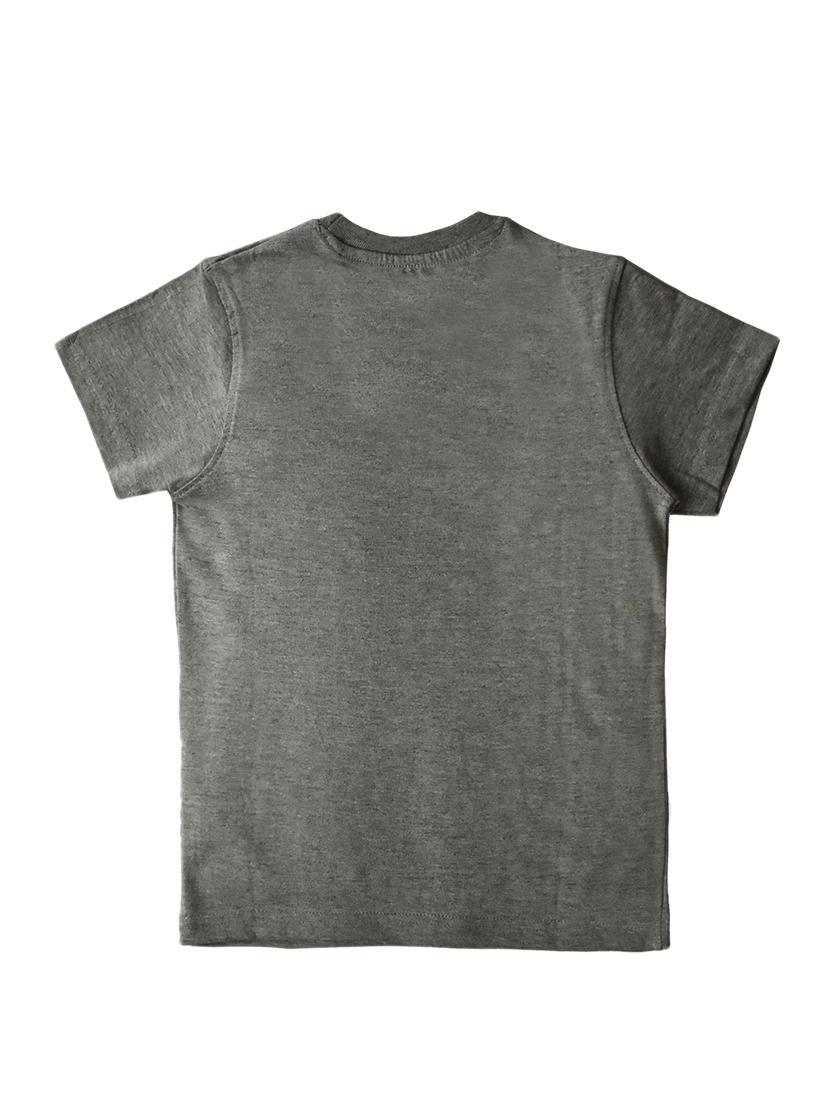 grey printed t-shirt - 17578093 - Standard Image - 1