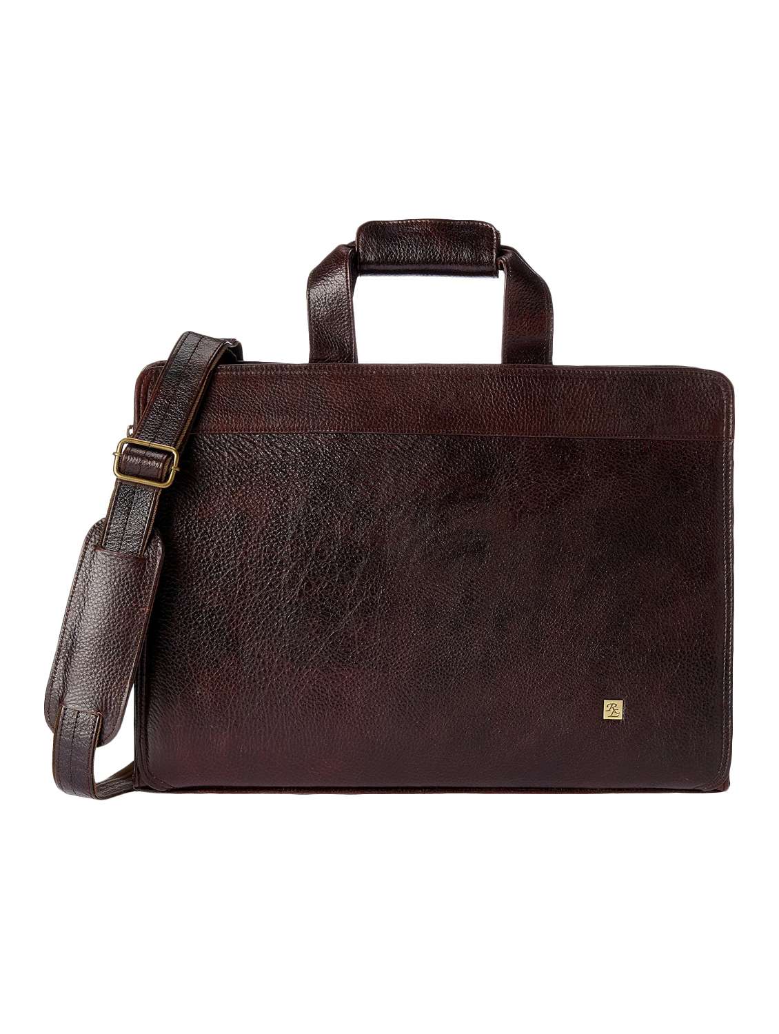 brown leather laptopbag - 17578148 - Zoom Image - 0