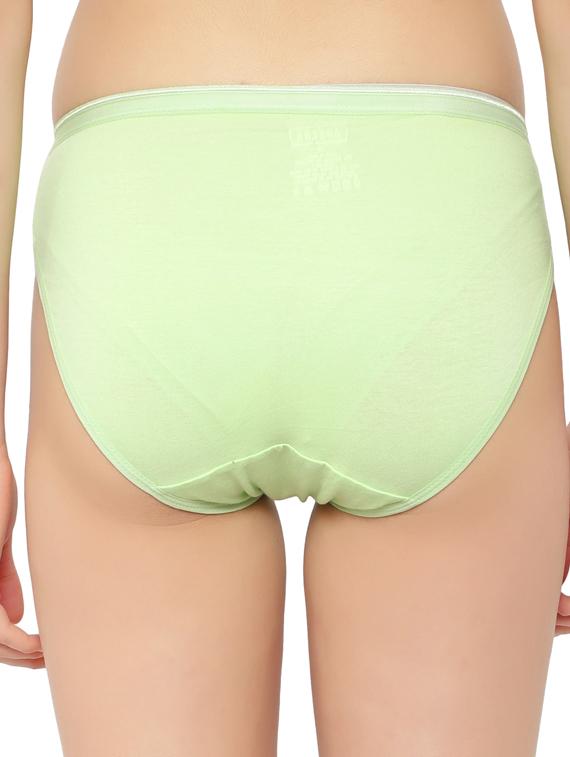 green solid hipster panty - 17579297 - Standard Image - 1
