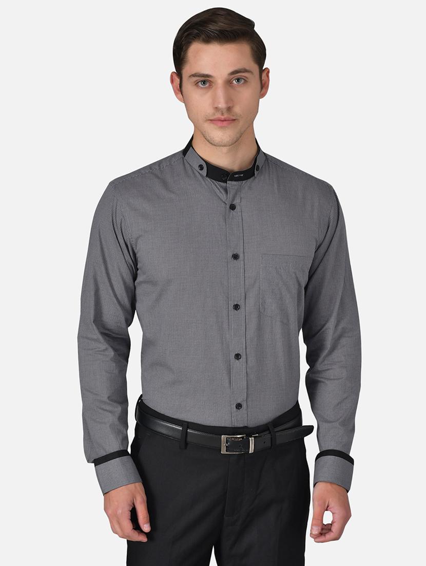 mens solid casual shirt - 17579430 - Zoom Image - 0