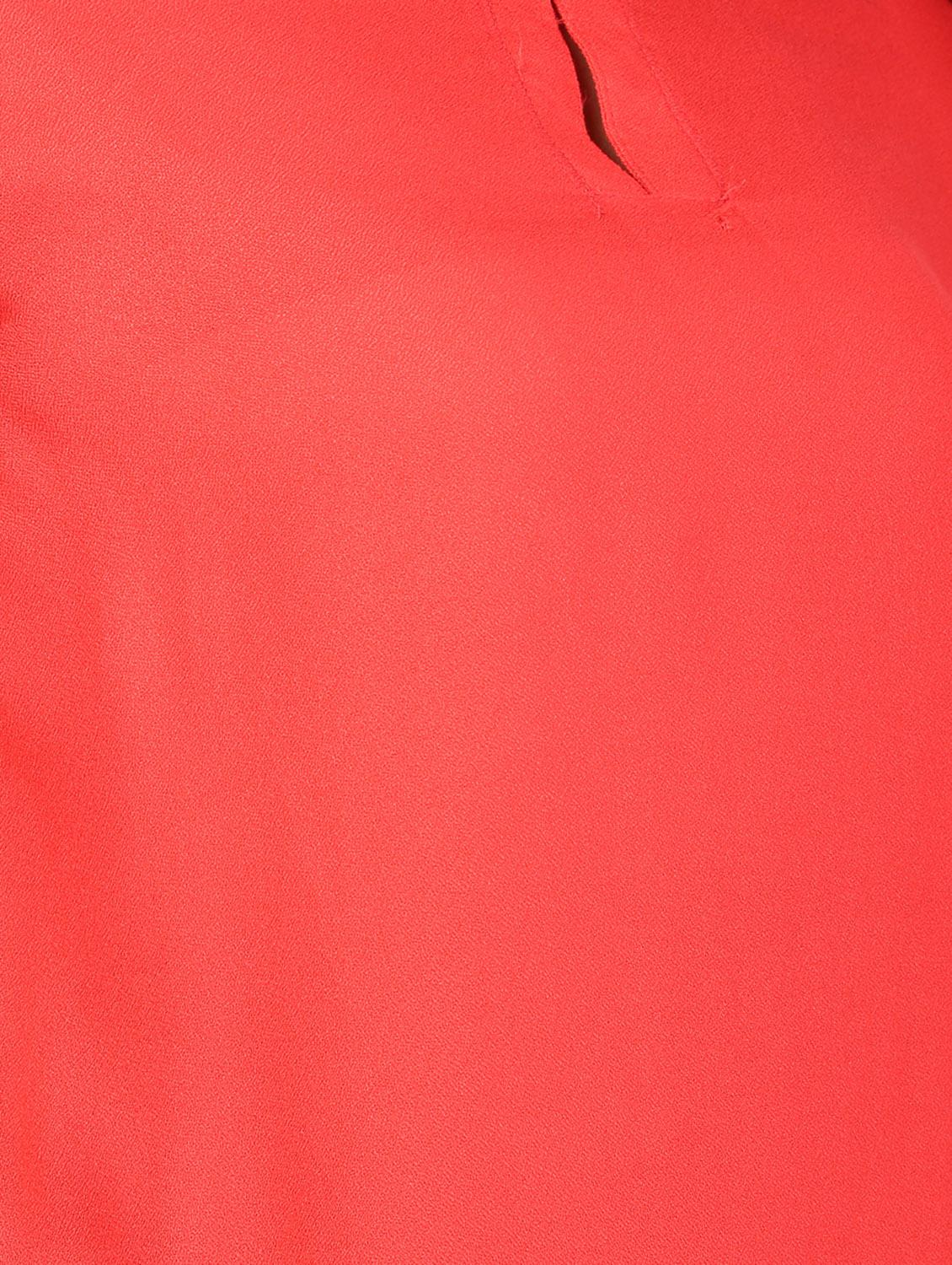 keyhole neck solid top - 17580124 - Standard Image - 4