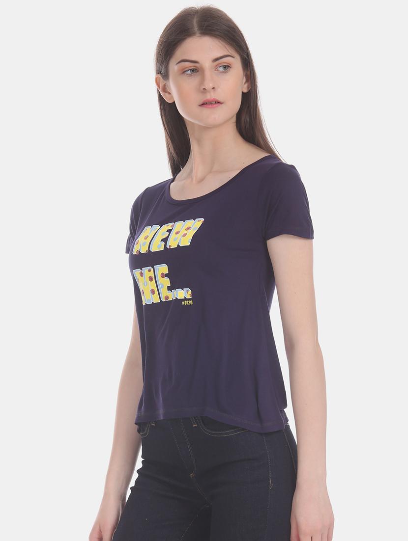 round neck graphic tee - 17581115 - Standard Image - 1