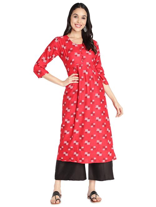 women's a-line kurta - 17583152 -  Standard Image - 0