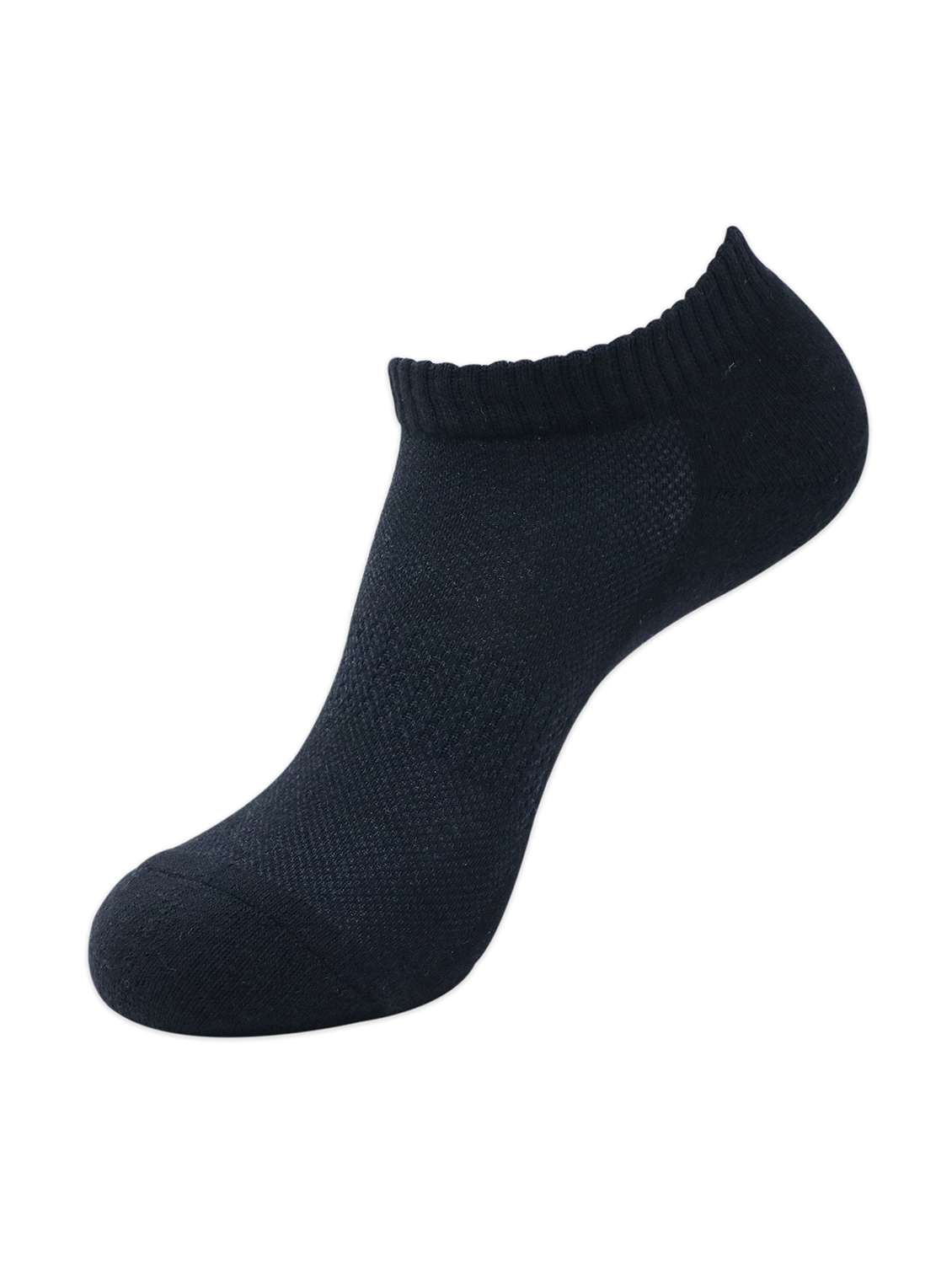 men pack of 3 solid ankle length sock - 17583500 -  Standard Image - 1