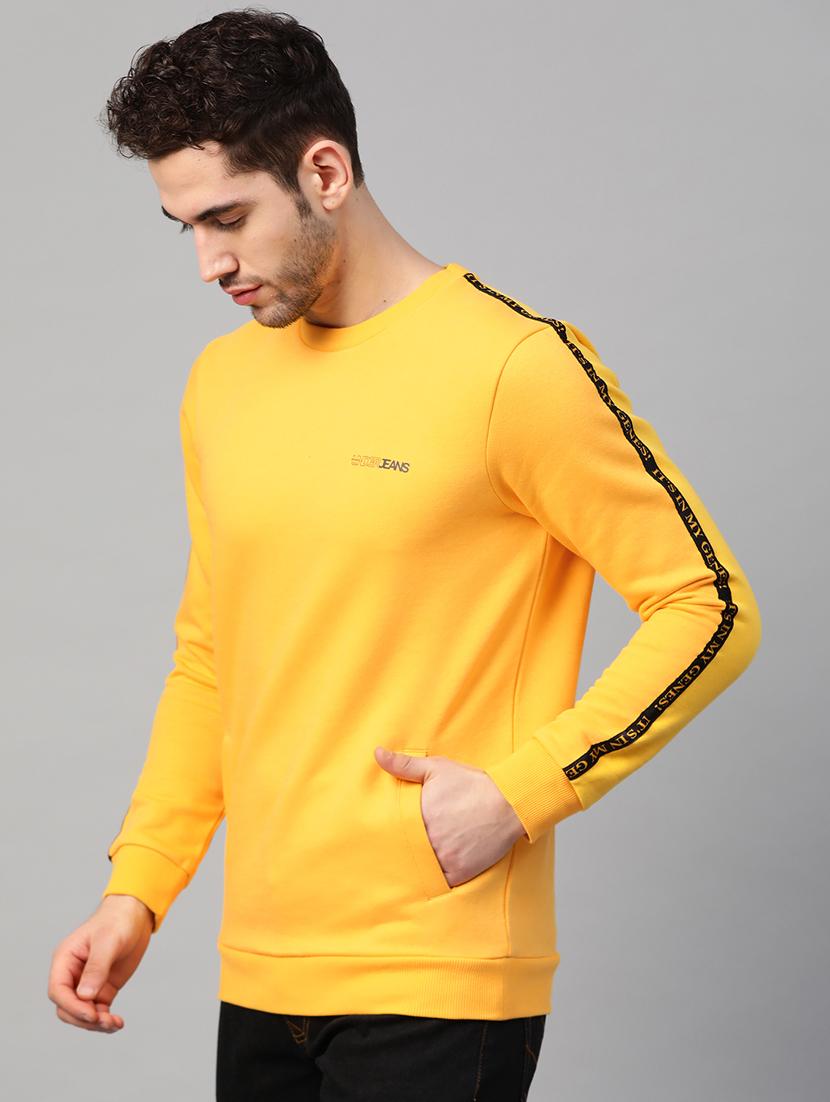 yellow taped sweatshirt - 17584147 - Standard Image - 1