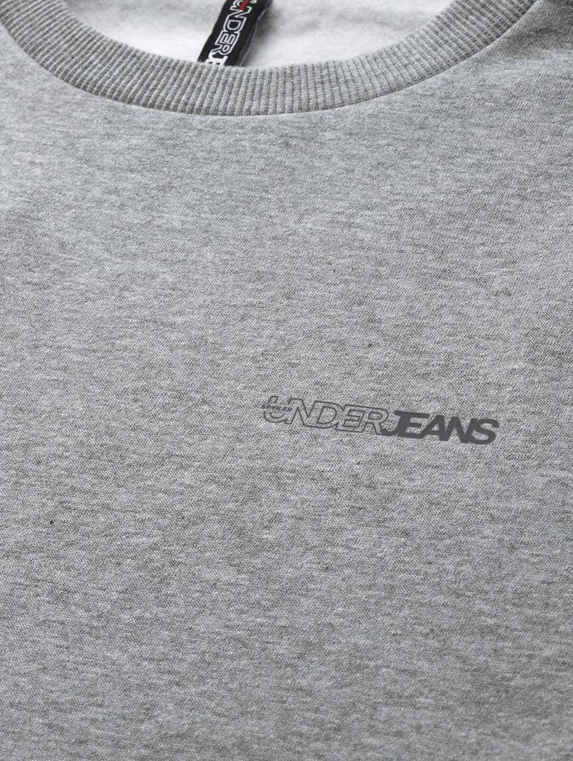 grey taped sweatshirt - 17584150 -  Standard Image - 4