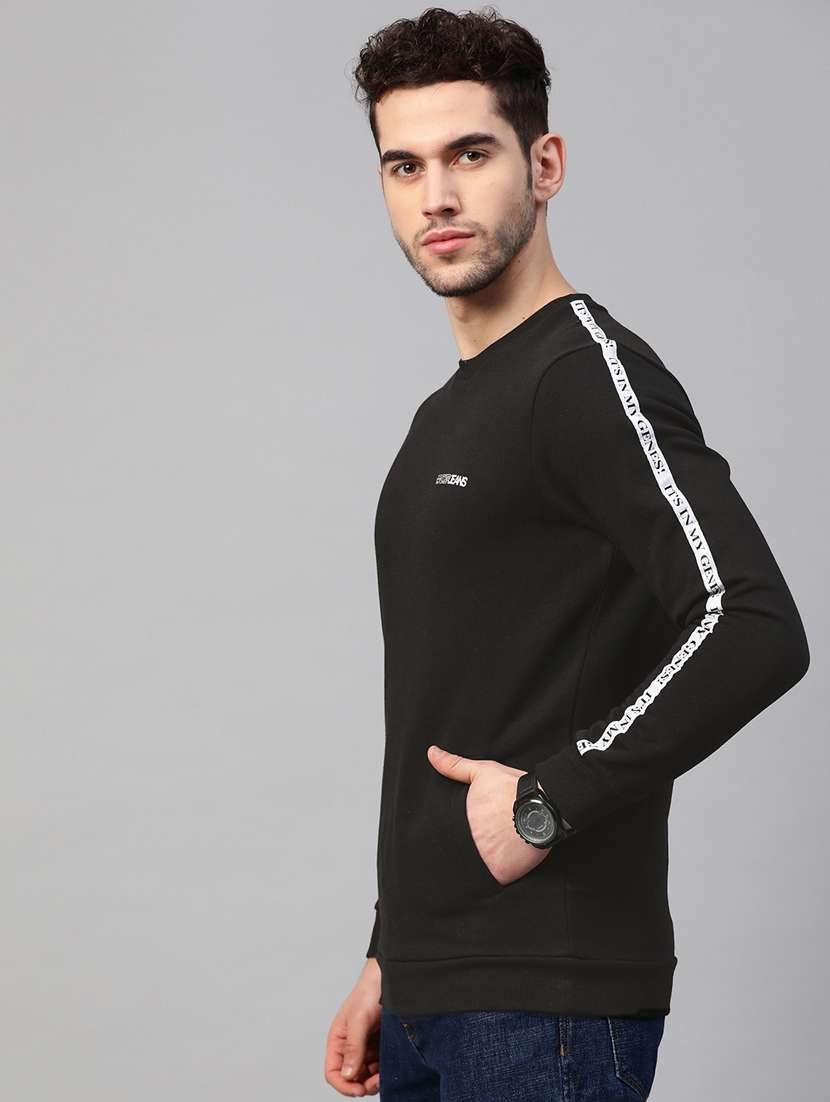 black taped sweatshirt - 17584152 -  Standard Image - 1