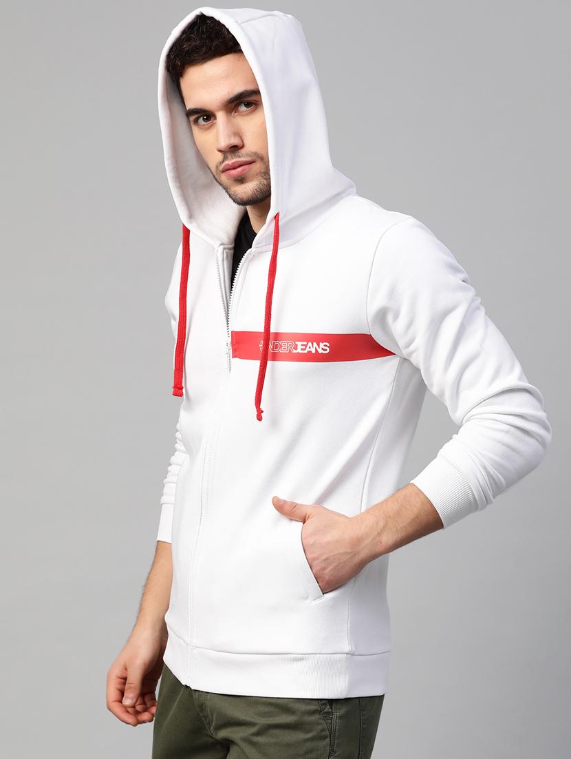 white printed sweatshirt - 17584173 -  Standard Image - 1