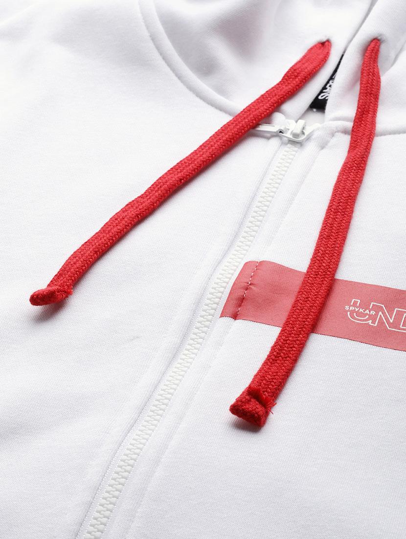 white printed sweatshirt - 17584173 - Standard Image - 4