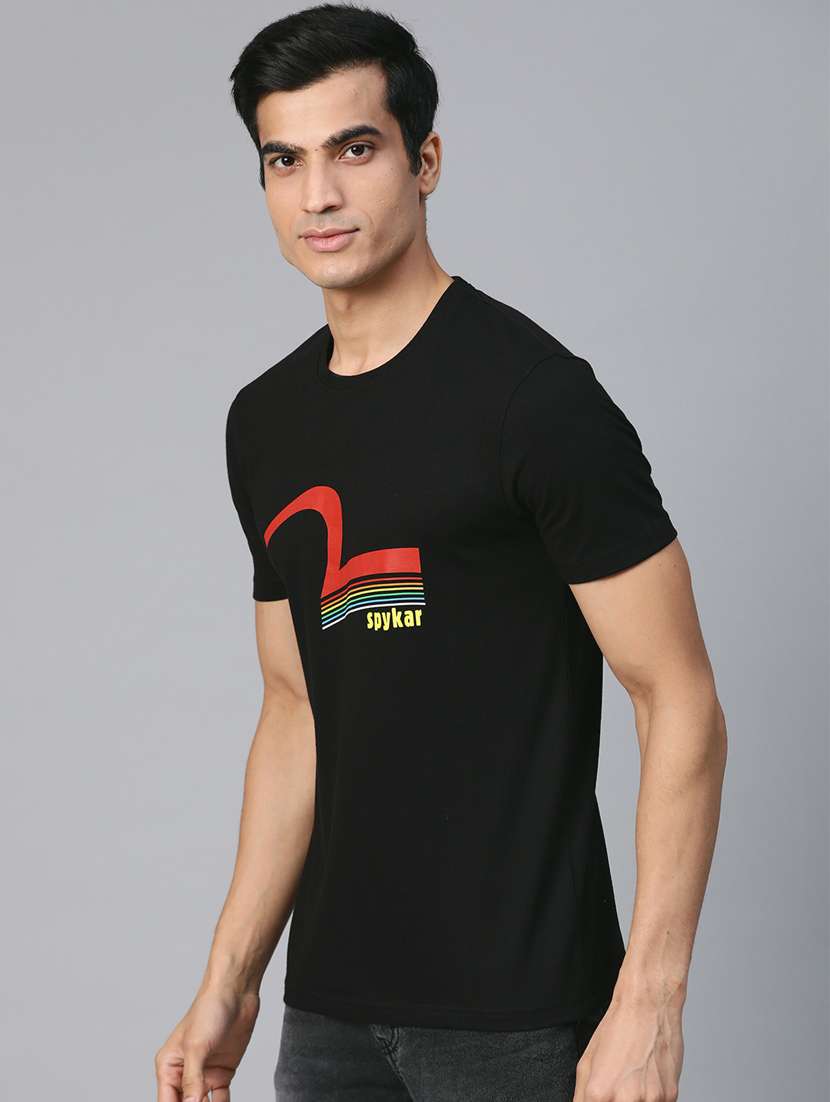 black printed t-shirt - 17584183 -  Standard Image - 1