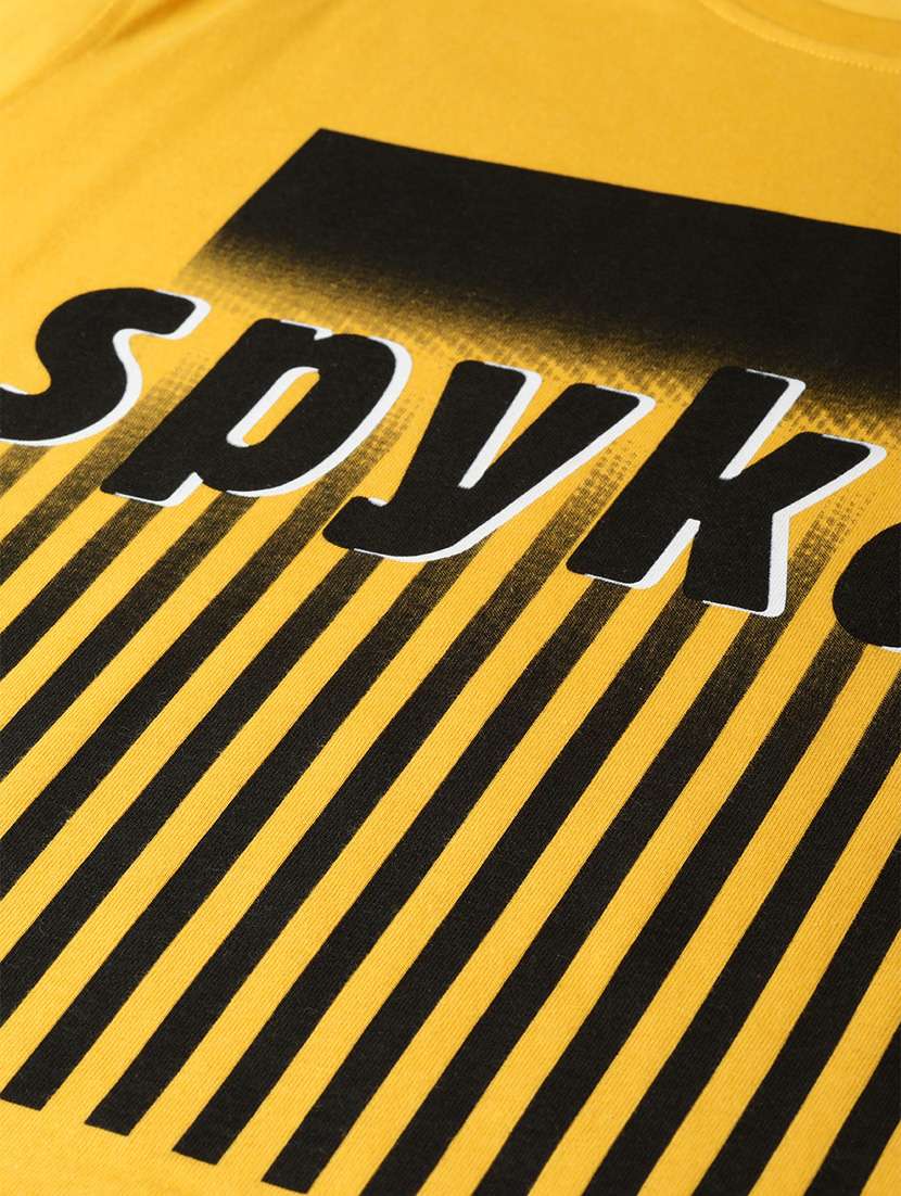 yellow printed t-shirt - 17584196 - Standard Image - 4