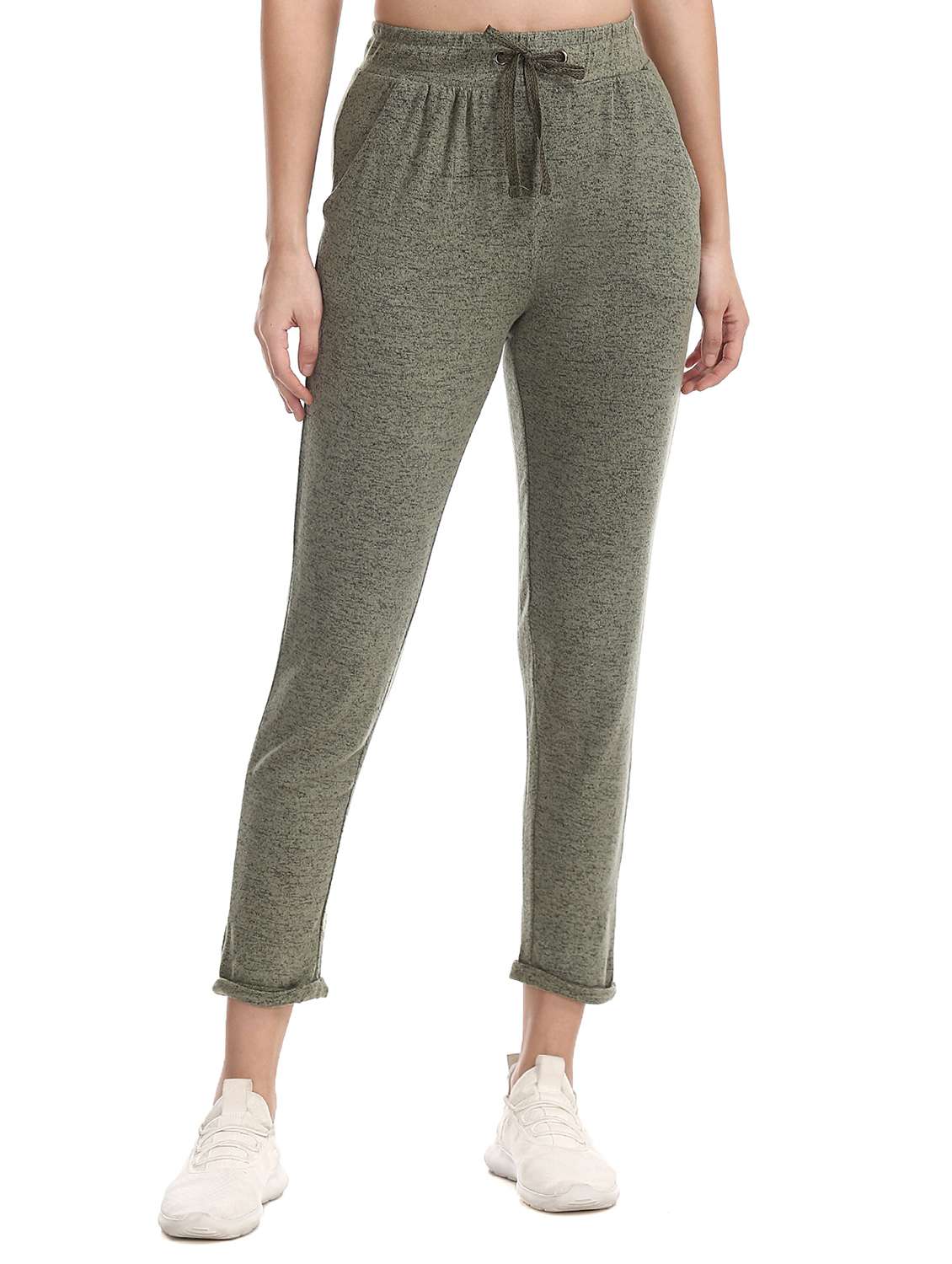 Green Rayon Trousers