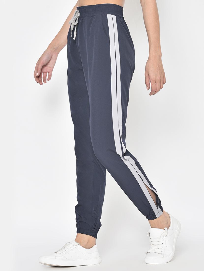 drawstring waist side taped track pant - 17587375 -  Standard Image - 1