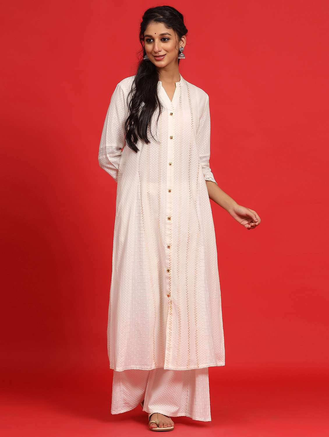 women's front slit kurta
