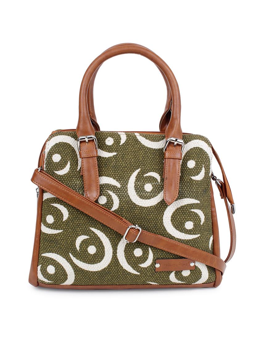 green leatherette (pu) handbag - 17590373 - Zoom Image - 0