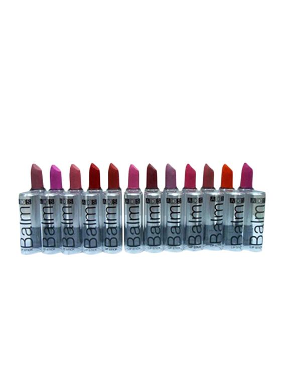 ads pack of 12 amplified creme matte lipstick (multicolor)