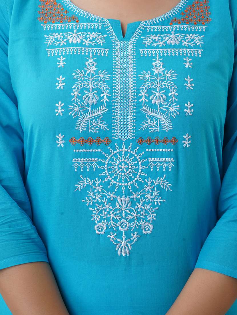 women's straight kurta - 17591590 -  Standard Image - 4