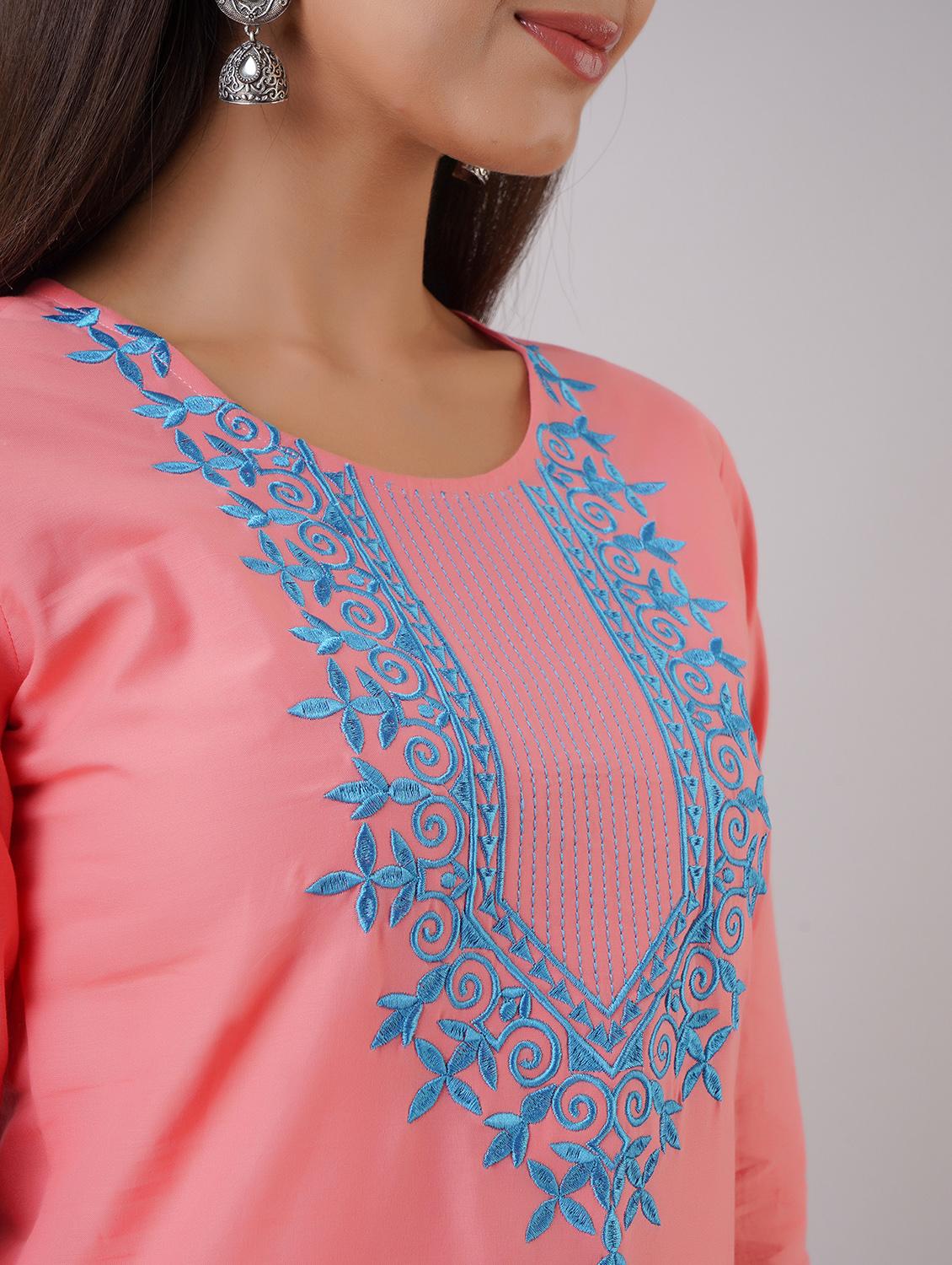 women's straight kurta - 17591596 - Standard Image - 4