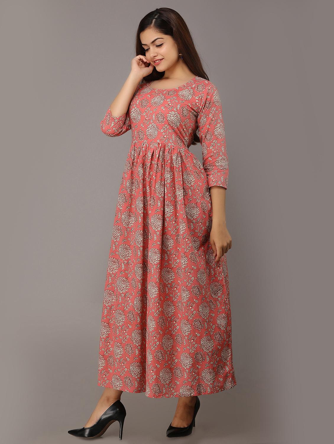 women's flared kurta - 17591605 - Standard Image - 1
