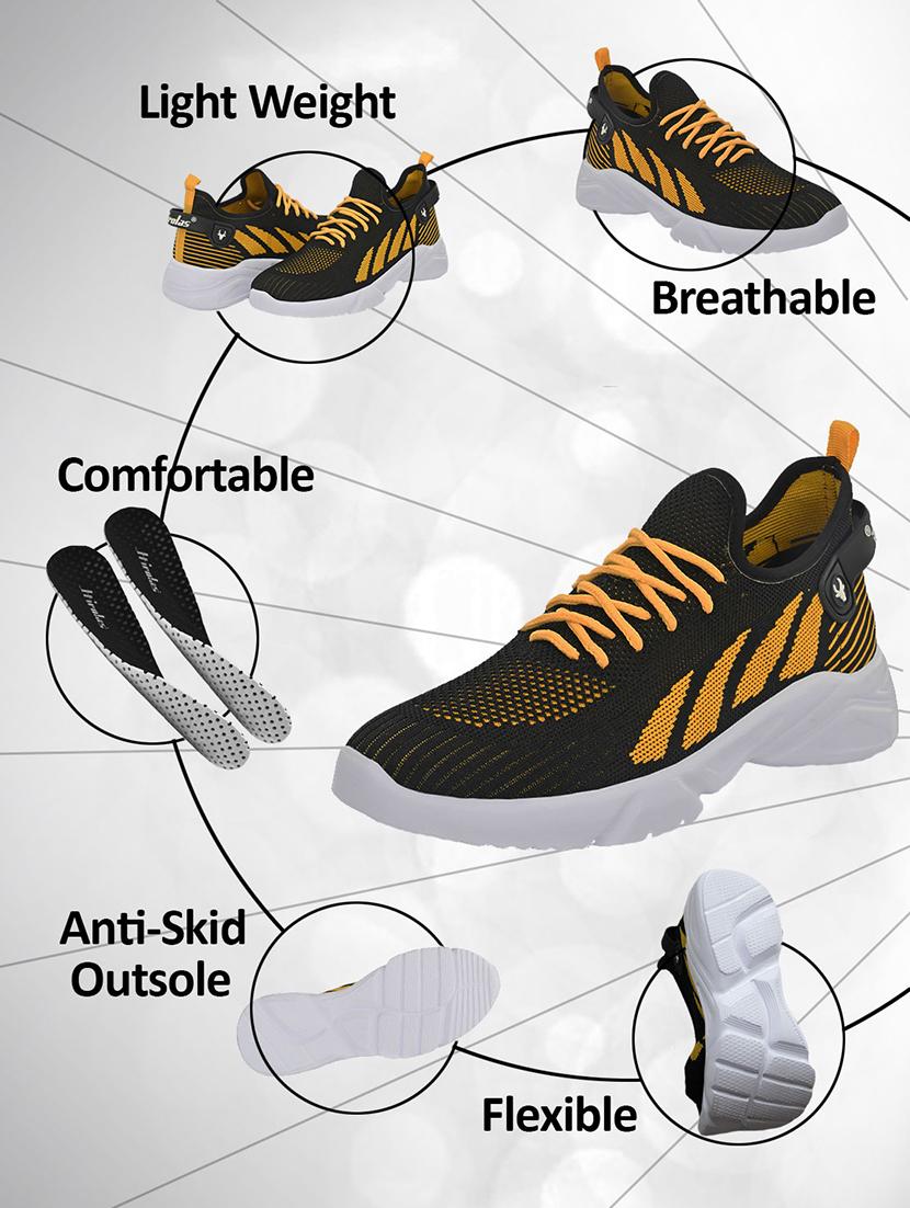 yellow sport shoes - 17591997 - Standard Image - 4
