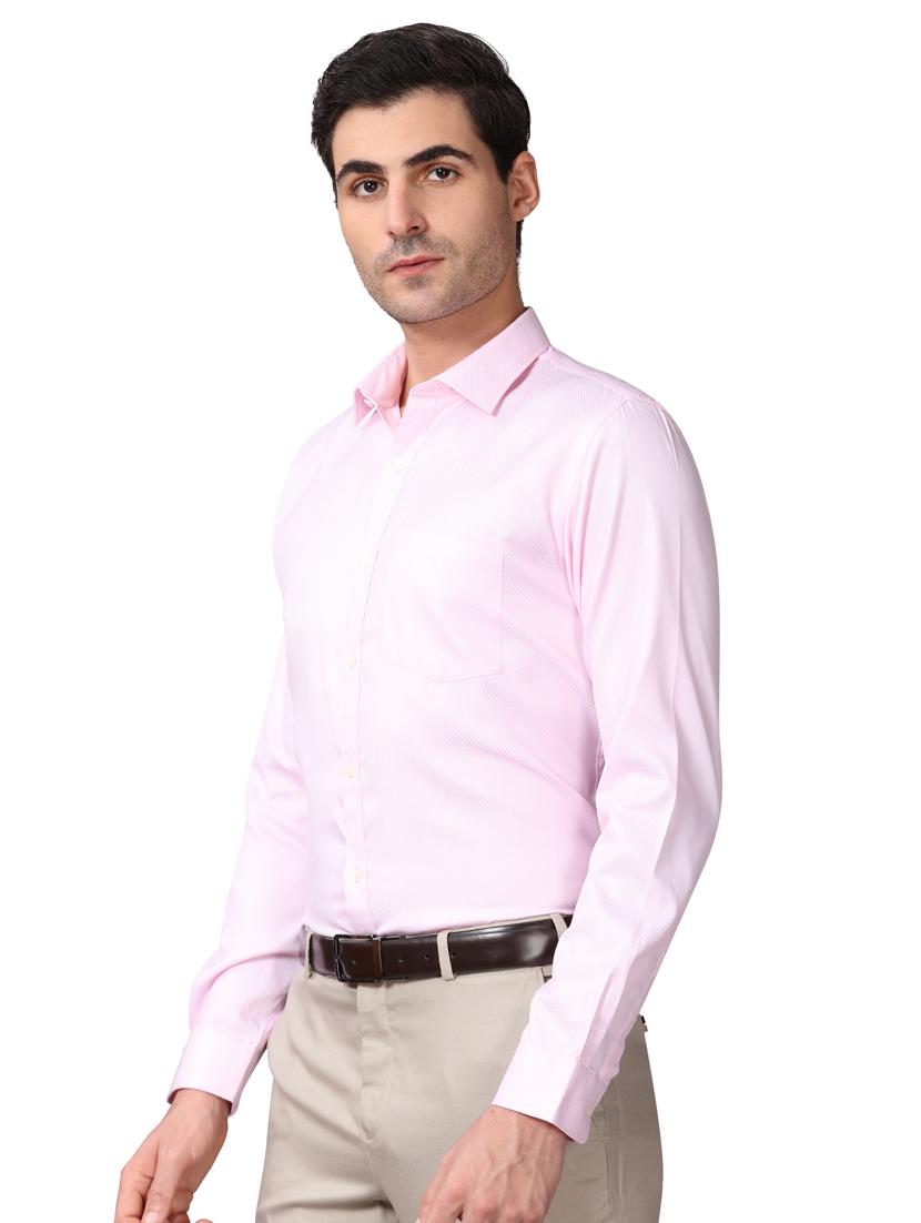 pink self design formal shirt - 17592745 -  Standard Image - 1