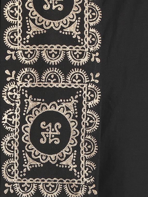 black cotton dhoti - 17592771 - Standard Image - 4