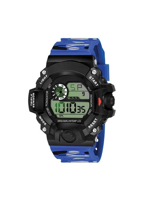 s-shock blue  digital led wrist watch for boys  - 17595500 -  Standard Image - 0