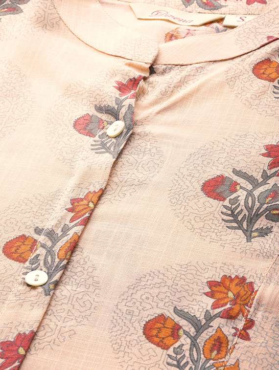 women's front slit kurta - 17595847 - Standard Image - 4