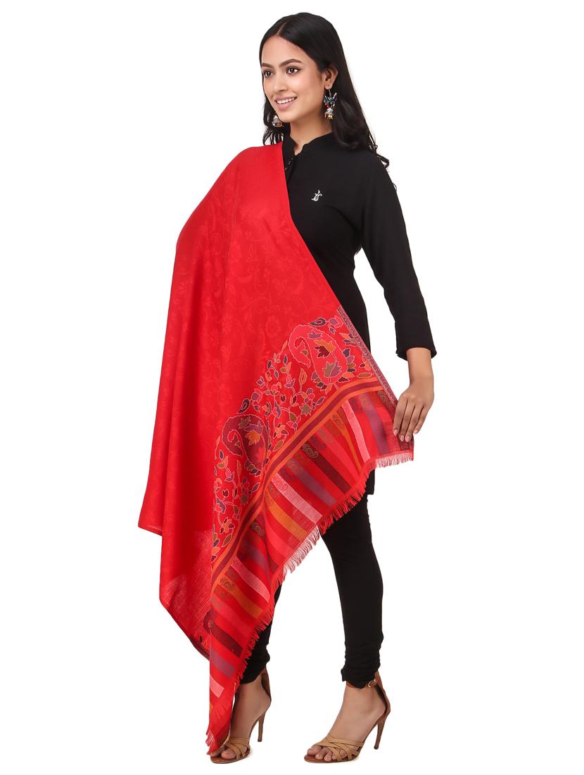 red wool shawl - 17596080 -  Standard Image - 1