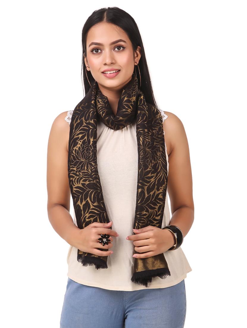 black wool stole - 17596084 - Standard Image - 1