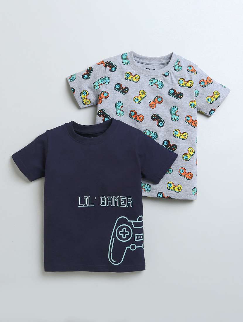 round neck printed tee 