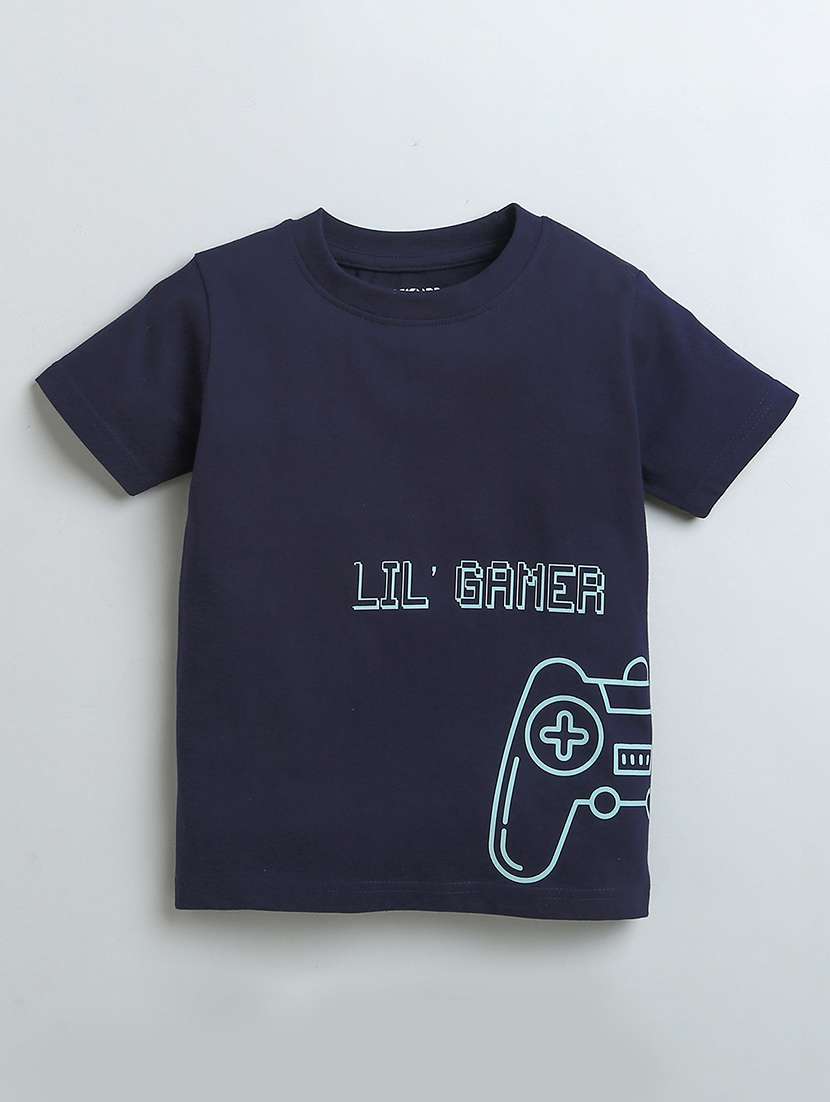 round neck printed tee  - 17598299 -  Standard Image - 1