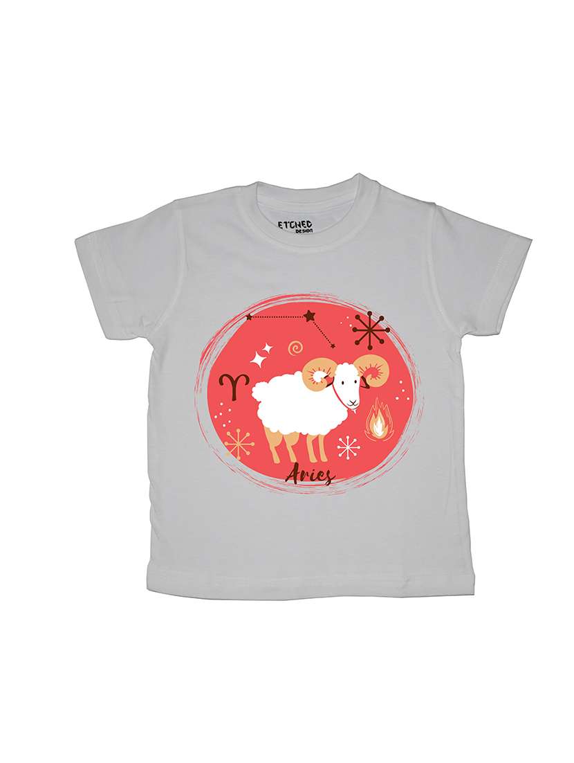 round neck printed tee 