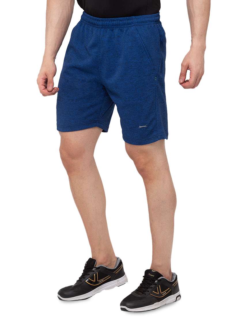 blue solid shorts - 17599529 -  Standard Image - 1