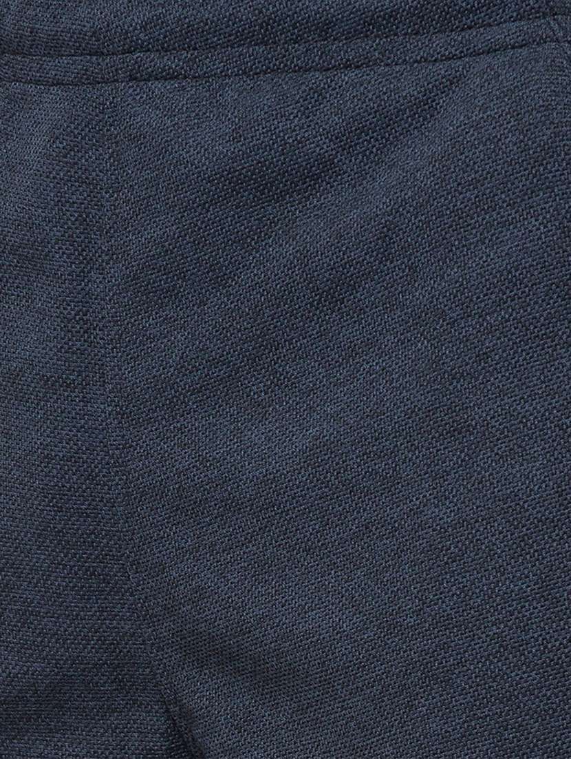 navy blue solid shorts - 17599530 -  Standard Image - 4