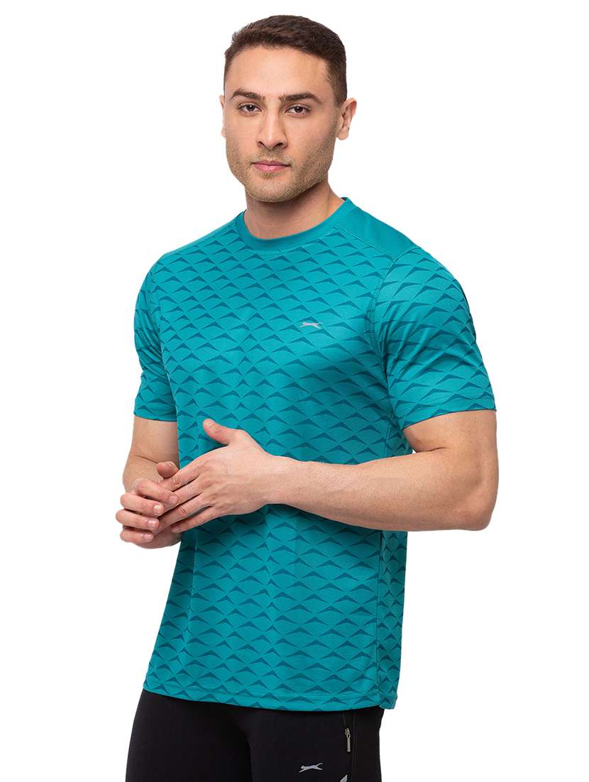 green printed t-shirt - 17599542 -  Standard Image - 1