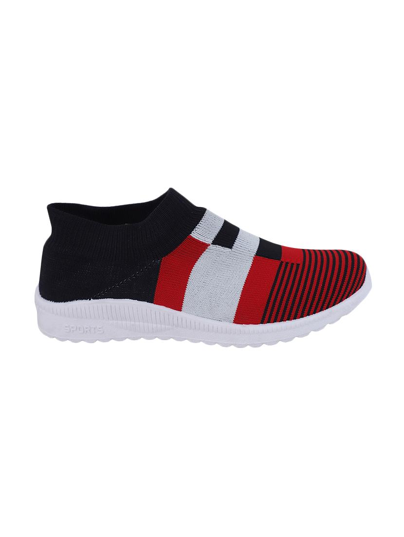 blue canvas slip on casual shoes - 17599641 - Standard Image - 1